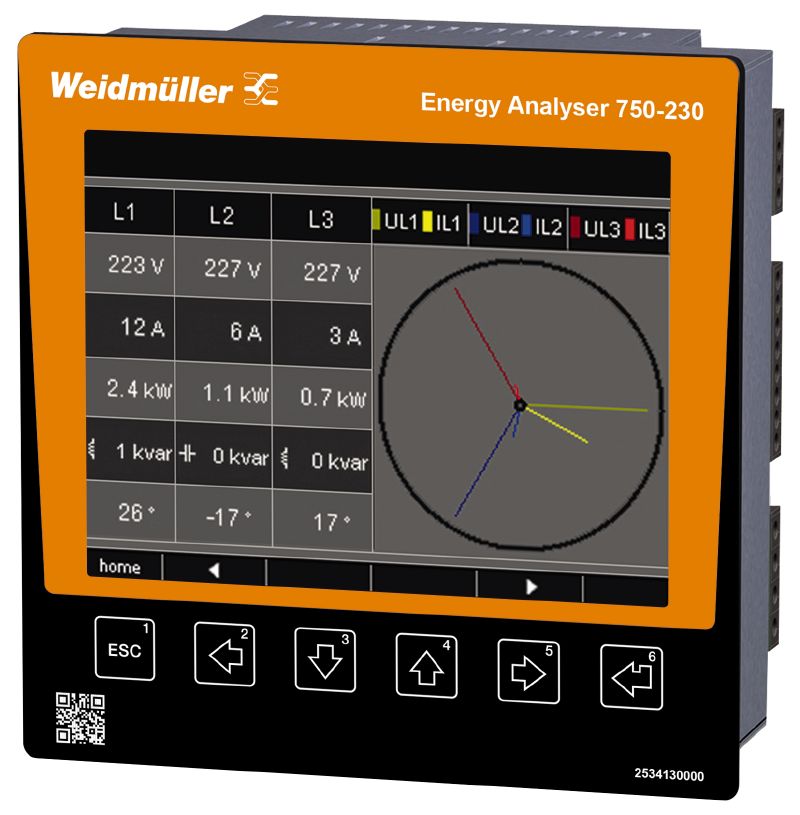 2534130000 - Multi-Channel Energy Analyzer with Voltage and Current Measurements