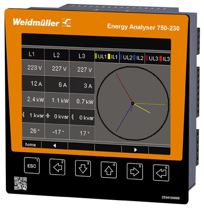 2534130000 - Multi-Channel Energy Analyzer with Voltage and Current Measurements