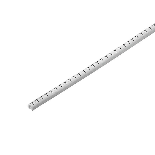 1869999999 - Custom PVC Cable Markers, 3.4x6x3.5mm, RoHS Compliant  (Pack of 250)