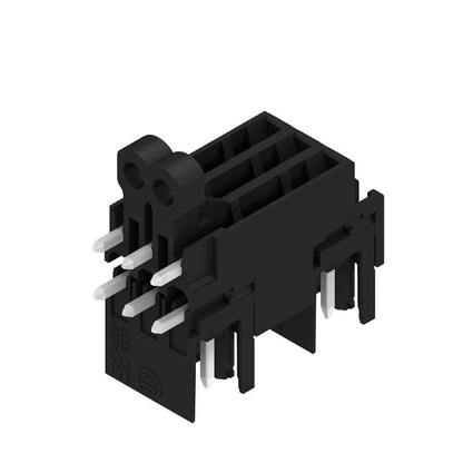 1274180000 - THT Solder Connector 3.50mm Pitch, 6 Poles, Black  (Pack of 50)