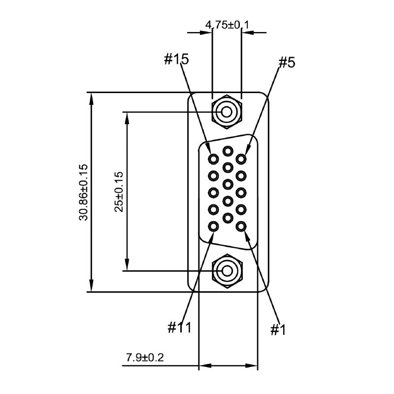 1556290000 - High-Performance VGA Coupling Insert for Socket Applications