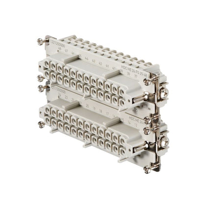 1221200000 - 24-Pole Female Connector, 500V, Dimensions: 111x34x35.2 mm