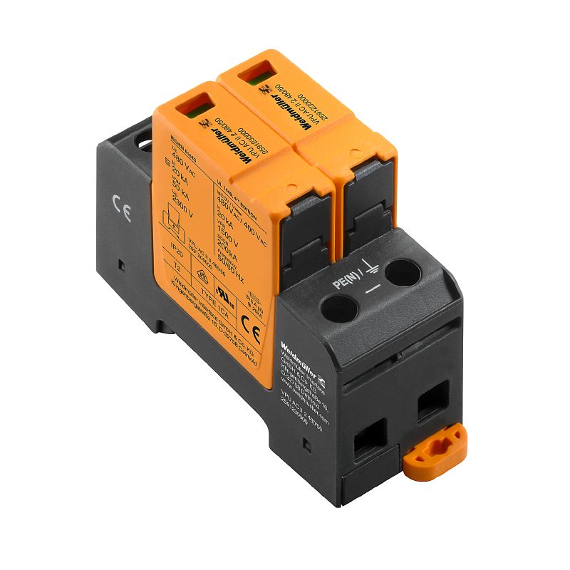 2591230000 - Low-Voltage Surge Arrester for Single-Phase TN-S Systems