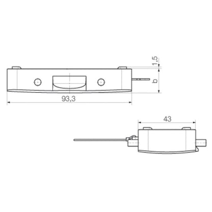 1665620000 - IP65 Certified Enclosure for Installation Size 6 with Locking Clamp