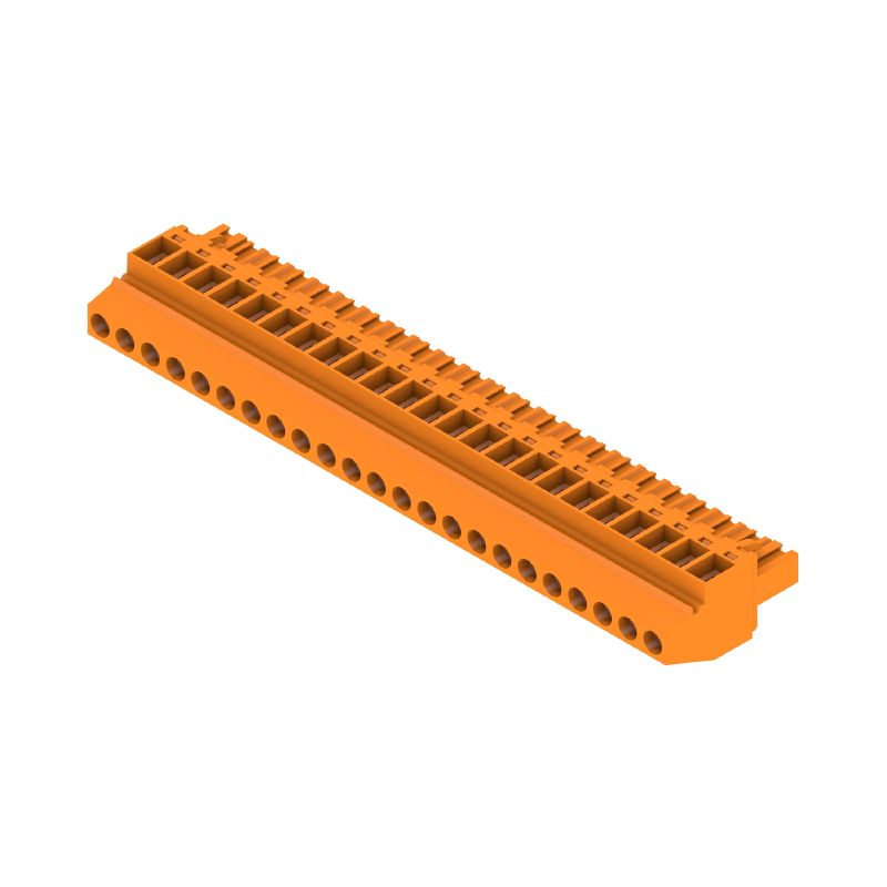 1948220000 - 5.08mm 23-Pole Female PCB Plug Connector with Clamping Yoke  (Pack of 12)