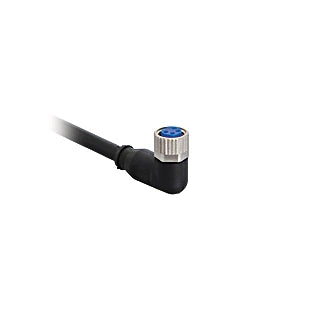 S60-5MPUR - 5m Halogen-Free M8 4-Pin Connection Line, IP67 Rated