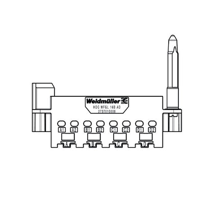 2737010000 - 6-Size ModuPlug with Zinc Build and Long Guiding Pin
