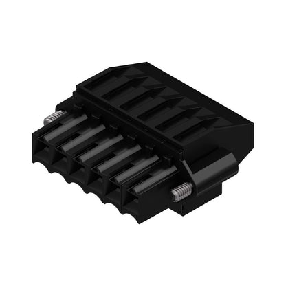 1640200000 - 3.50mm 6-Pole PCB Connector with Clamping Yoke, 270°  (Pack of 66)