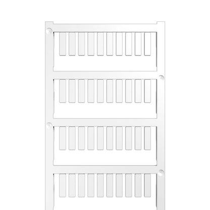 1609981044 - 15 x 4 mm White Polyamide Insert Markers for Industry  (Pack of 400)