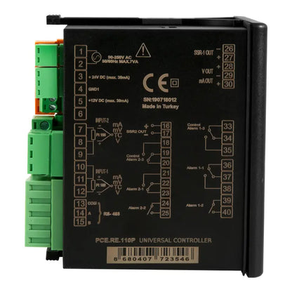 PCE-RE110P - Color LCD Temperature Controller with Alarming and PID Functions