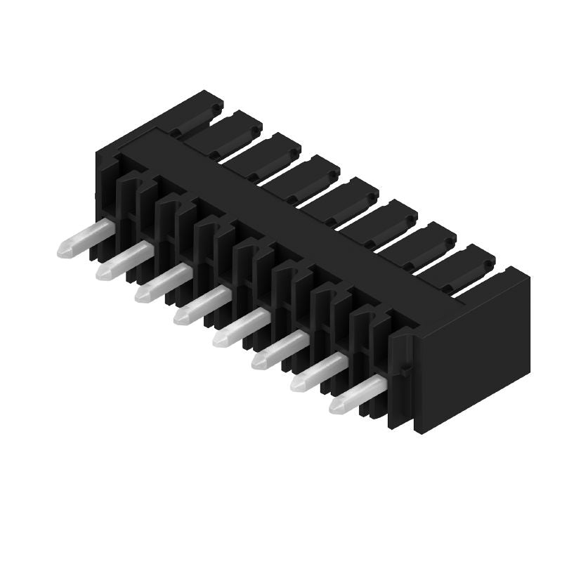 1614250000 - 3.50mm 8-Pole Black PCB Connector with 180° Elbow Design  (Pack of 50)