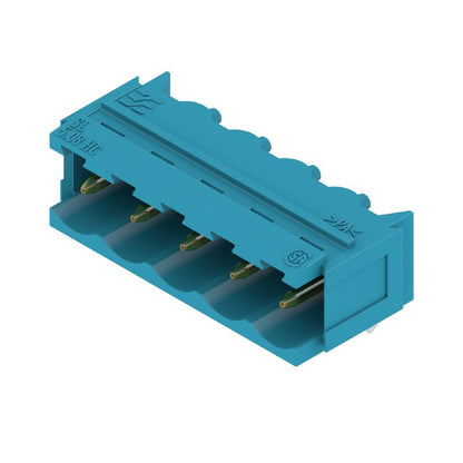 1749960000 - 5-Pole 5.08mm Right Angle PCB Connector with Gold Plating  (Pack of 50)