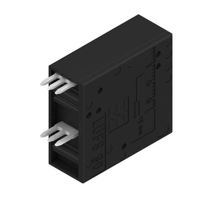 2500560000 - 10mm Black PCB Terminal, 1 Pole, 90° Angle  (Pack of 50)