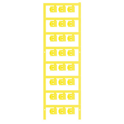 1758320004 - Yellow SlimFix Clip for 3-5mm Cable Marking, 12x5.8mm  (Pack of 120)