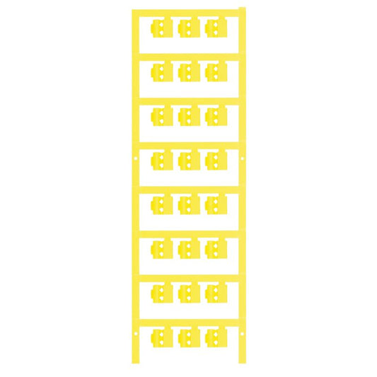 1758320004 - Yellow SlimFix Clip for 3-5mm Cable Marking, 12x5.8mm  (Pack of 120)