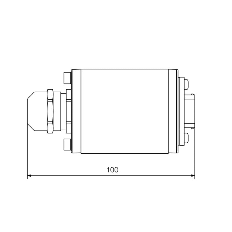 1068830000 - IP65 Junction Box with FreeCon RJ45 Module and Power Supply