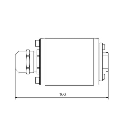 1068830000 - IP65 Junction Box with FreeCon RJ45 Module and Power Supply