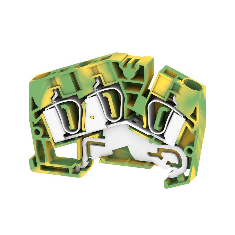 1771360000 - UL-Certified Tension-Clamp PE Terminal, 6 mm², 49.19mm Depth  (Pack of 50)