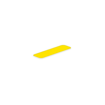 2621080000 - 500 Yellow 8x27mm Polyester Device Markers with Adhesive  (Pack of 500)