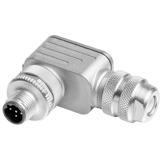 1803940000 - A-coded M12 Connector, IP67 Rated, 6-8mm Cable Support