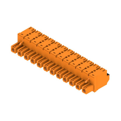 1230250000 - 7.62mm Female PCB Connector with PUSH IN Connection  (Pack of 18)