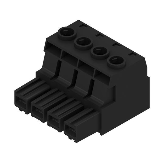1924560000 - 10.16mm 4-Pole PCB Connector, 180° Angle, Clamping Yoke  (Pack of 28)
