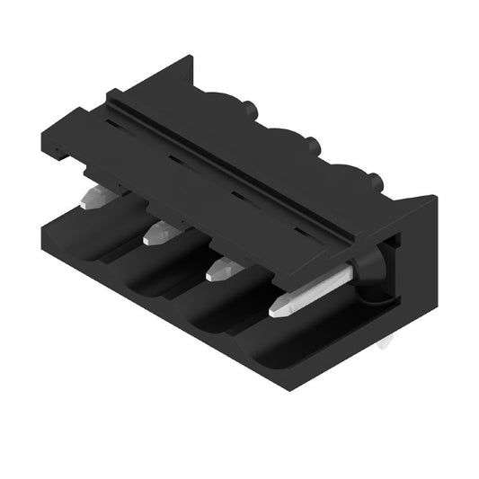 1155050000 - 4-Pole 5.08mm PCB Plug Connector, 3.2mm Pin, Black Finish  (Pack of 100)