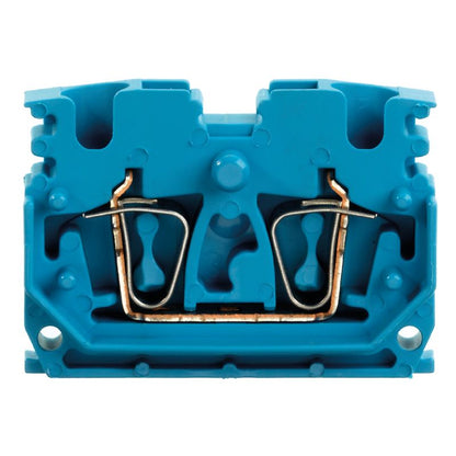 1704360000 - 2.5mm² Blue Feed-Through Terminal with Tension Clamp  (Pack of 100)