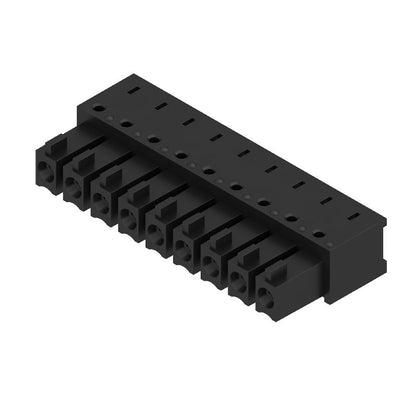 1974880000 - 9-Pole 3.81mm Female PCB Connector with Tinned Black Finish  (Pack of 50)