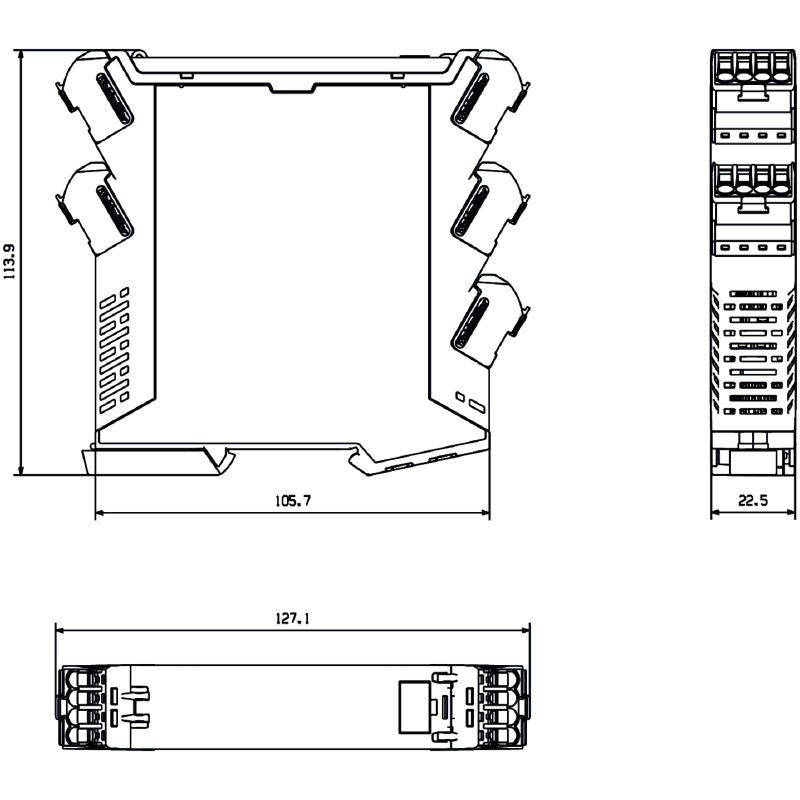 2495690000 - Dual-Channel Current & Voltage Monitor with Alarms