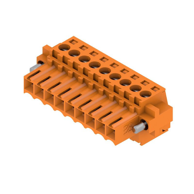 1606710000 - 9-Pole Female Connector with 3.50mm Pitch, 180° Angle  (Pack of 48)