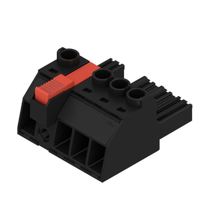 1542990000 - 7.62mm Female Plug Connector with 180° Outlet and Clamping Yoke  (Pack of 32)