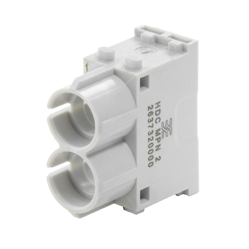 2637320000 - Durable Polycarbonate Pneumatic Module with Hose Connection, 2 Poles
