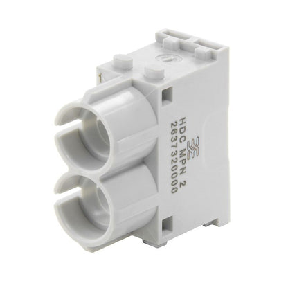 2637320000 - Durable Polycarbonate Pneumatic Module with Hose Connection, 2 Poles
