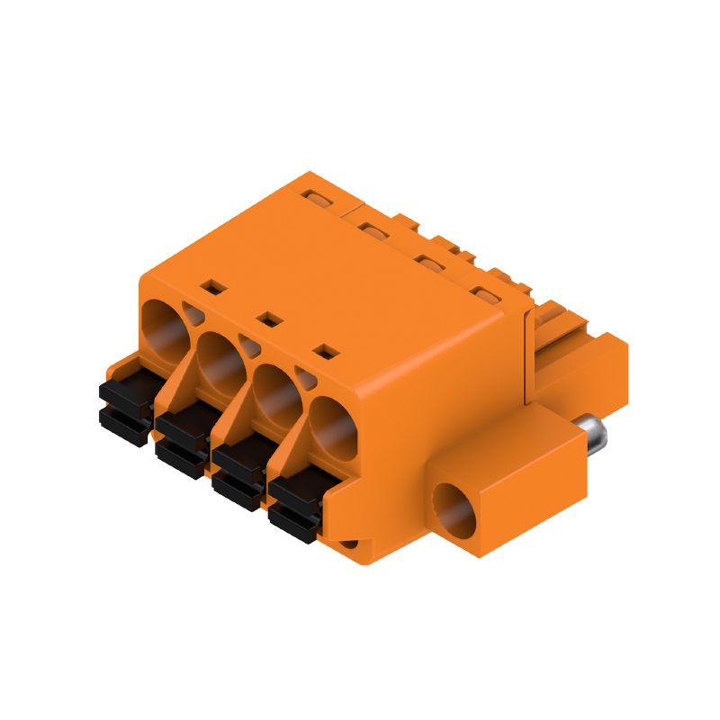 1017440000 - 4-Pole 5mm PCB Connector with Push-In Mechanism  (Pack of 60)