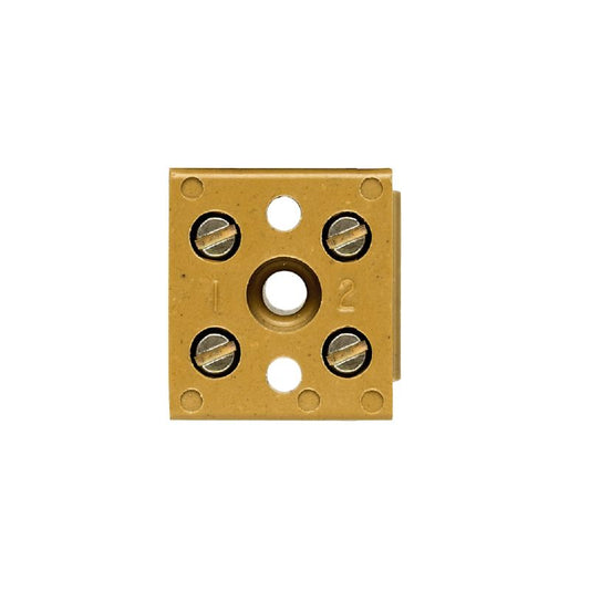 0624720000 - 4 Connection Terminal Strip, 32A, Yellow Design  (Pack of 100)