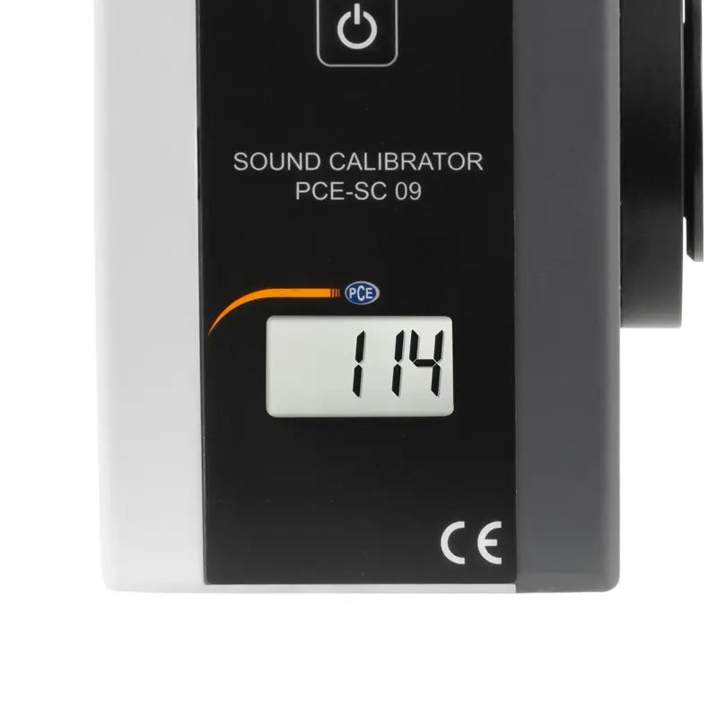 PCE-SC 09 - Portable Class I Acoustic Calibrator with ISO Certificate