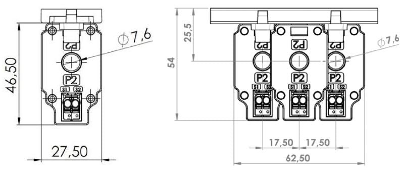 2525160000 - ROHS Compliant 10mm Snap-On Device, Lightweight & Temperature Resistant
