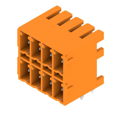 1040430000 - 3.81mm Male PCB Connector, 8 Poles, 90° THT Solder  (Pack of 50)