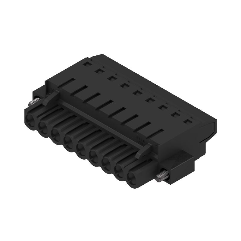 1844290000 - 9-Pole 5.08mm PCB Female Plug Connector, 180° Angle  (Pack of 30)