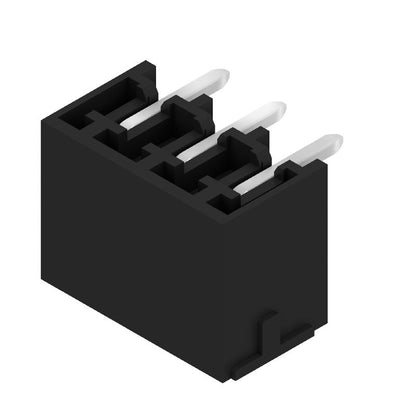 1036490000 - 3-Pole 3.81mm Male PCB Connector, 270° Angle, Black  (Pack of 50)