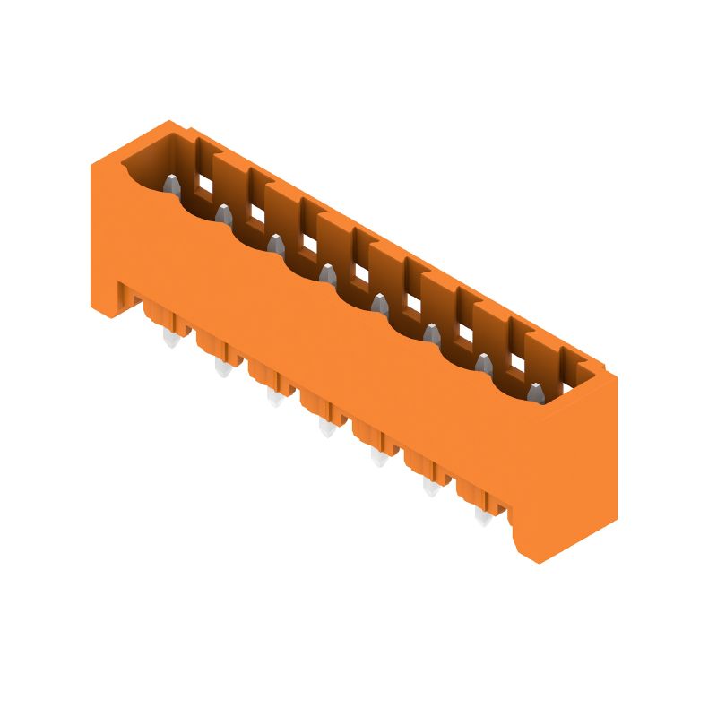1146870000 - 8-Pole 5.08mm Male Header Connector, THT Solder, Orange Box  (Pack of 50)