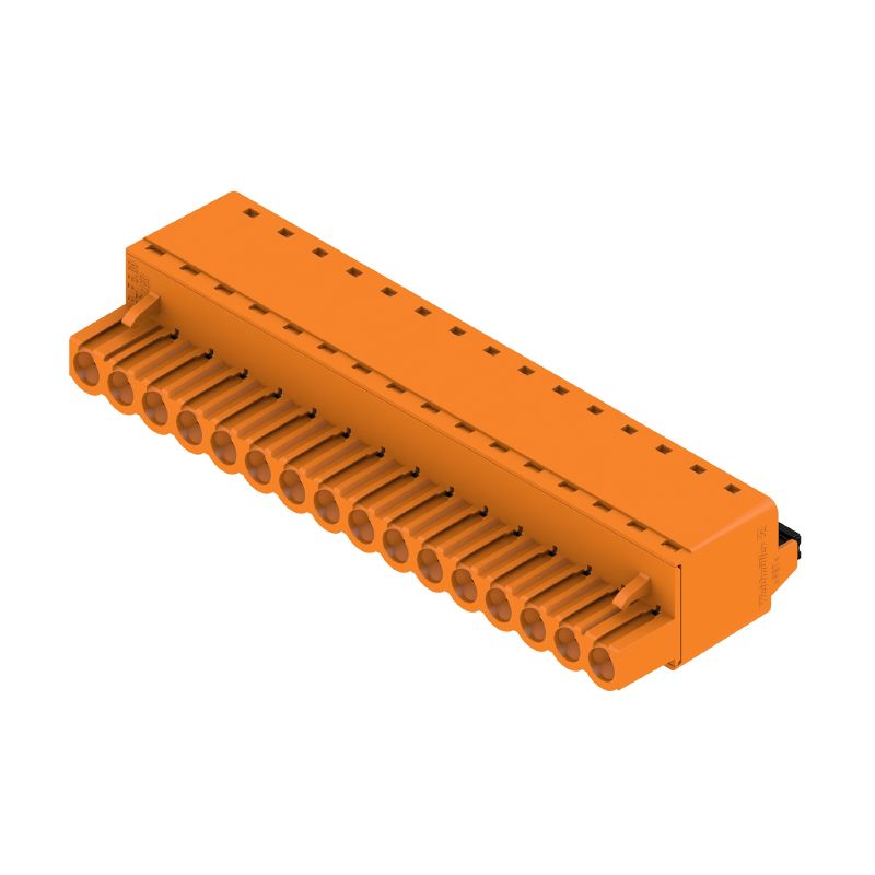 1013840000 - 5.08mm 16-Pole PCB Connector with PUSH IN Actuator  (Pack of 18)