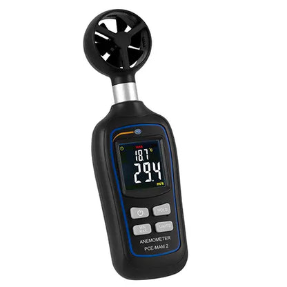 PCE-MAM 2 - Mini Handheld Anemometer for Wind Speed & Temperature Measurements