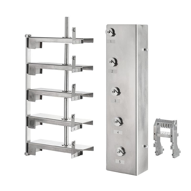 2666380000 - Eco-Friendly WPC Organizing System with 5 Reels and Pulleys