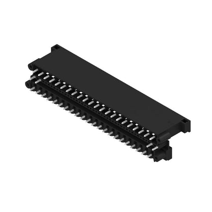 1883330000 - 5.00mm Black Male PCB Connector, 44 Poles, Flanged Design  (Pack of 10)