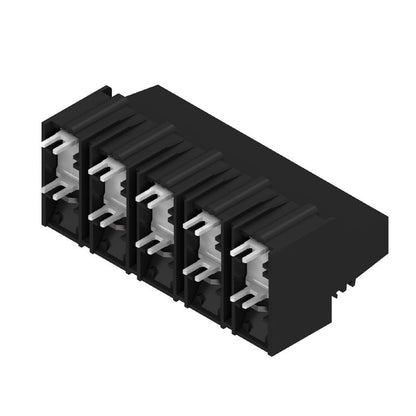 1226490000 - 15mm Black PCB Terminal, 5 Poles, 90° Angle, 4.5mm Pins  (Pack of 20)