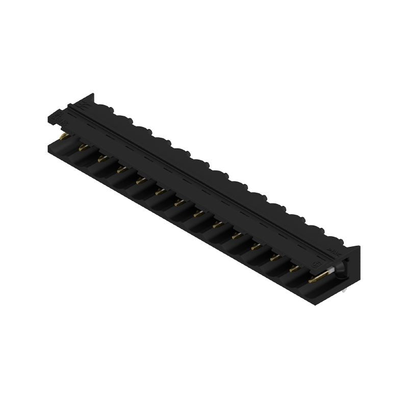 2536000000 - 5.08mm 14-Pole PCB Header Connector in Black Box  (Pack of 50)