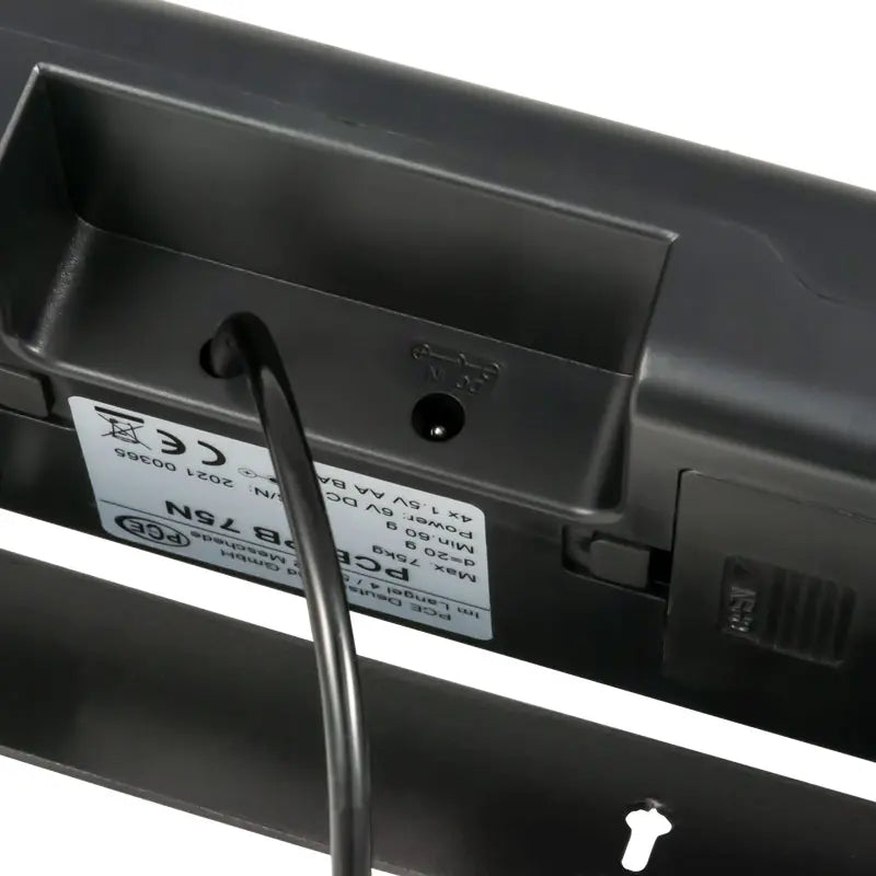 PCE-PB 75N - 75kg Benchtop Scale with 350x390mm Surface & ISO Certification