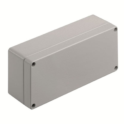 1937820000 - 80mm High Aluminium Enclosure, Textured Silver Grey Finish  (Pack of 5)